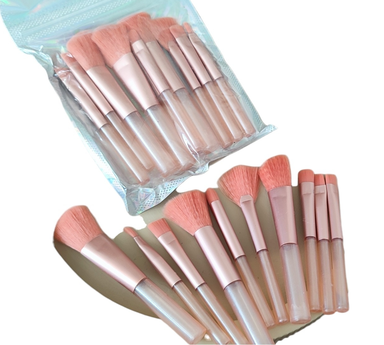 پک براش ده تیکه دسته شیشه ای